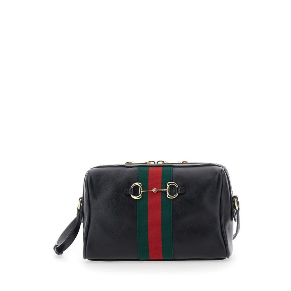 Gucci Women Horsebit Web Camera Case